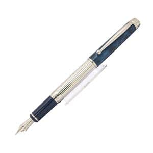 PILOT パイロット 万年筆 グランセ ロジウムコンビ ブラック&ブルー 中字 メイン