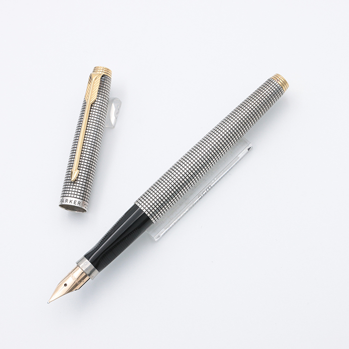 PARKER パーカー75 スターリングシルバー　シズレ　万年筆　14K 詳細ページ | 万年筆 ボールペンなど高級筆記具の販売・買取
