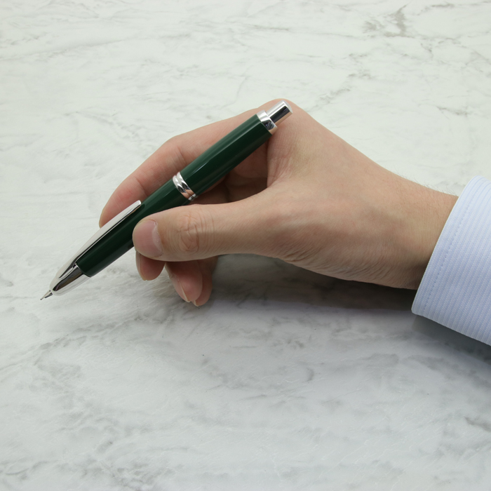 PILOT キャップレス万年筆 限定色スモークグリーン インク