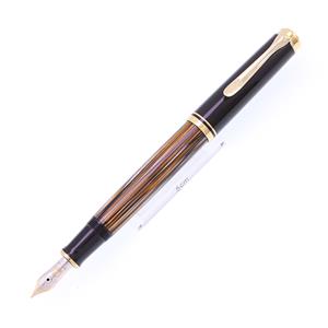 万年筆 スーベレーン M400 茶縞 EF