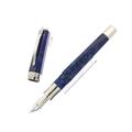 VISCONTI ビスコンティ 万年筆 ワンチャー限定 オペラ マーブルブルー 14K/