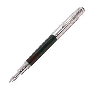 Pelikan ペリカン 万年筆 スーベレーン M625 シルバー/レッド 18C/M メイン