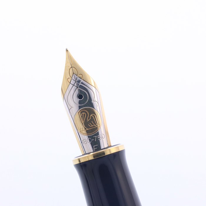 中古)Pelikan ペリカン 万年筆 スーベレーン M800 グリーンストライプ