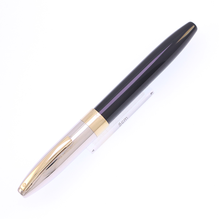 シェーファー 万年筆 ブラック・ゴールド 中古)SHEAFFER シェーファー 万年筆 レガシー ヘリテージ ブラック