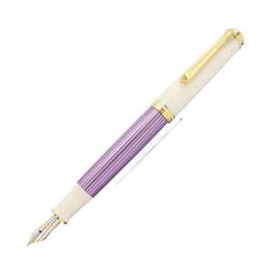 Pelikan ペリカン 万年筆 スペシャルエディション スーベレーン M600 バイオレットホワイト EF メイン