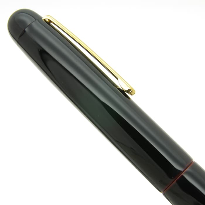 新品)NAKAYA 中屋万年筆 万年筆 ライター ロング 黒溜 中字（商品ID
