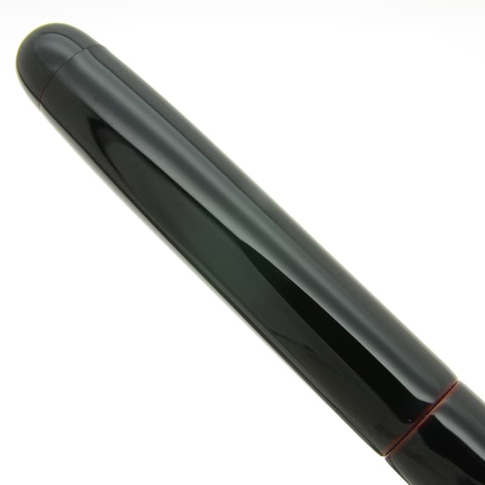 新品)NAKAYA 中屋万年筆 万年筆 ライター ロング 黒溜 中字（商品ID