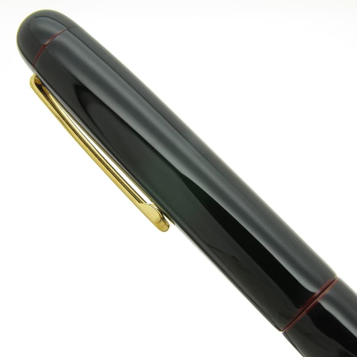 新品)NAKAYA 中屋万年筆 万年筆 ライター ロング 黒溜 中字（商品ID