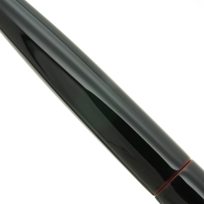 新品)NAKAYA 中屋万年筆 万年筆 ライター ロング 黒溜 中字（商品ID
