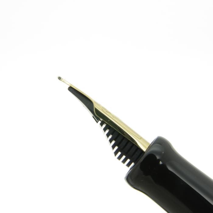新品)NAKAYA 中屋万年筆 万年筆 ライター ロング 黒溜 中字（商品ID