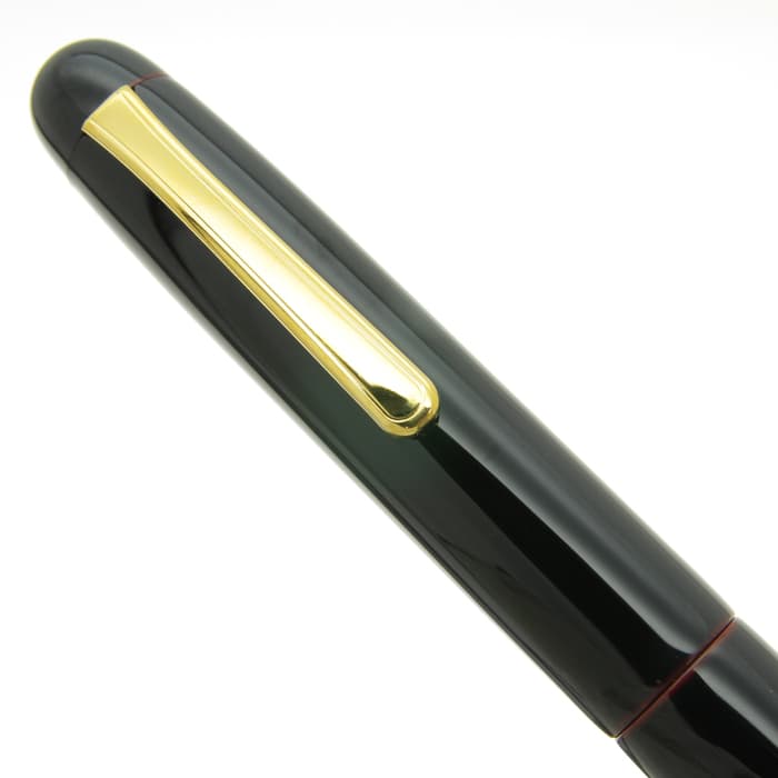 新品)NAKAYA 中屋万年筆 万年筆 ライター ロング 黒溜 中字（商品ID