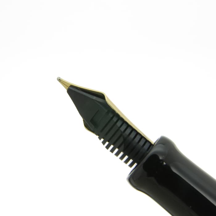 新品)NAKAYA 中屋万年筆 万年筆 ライター ロング 黒溜 中字（商品ID