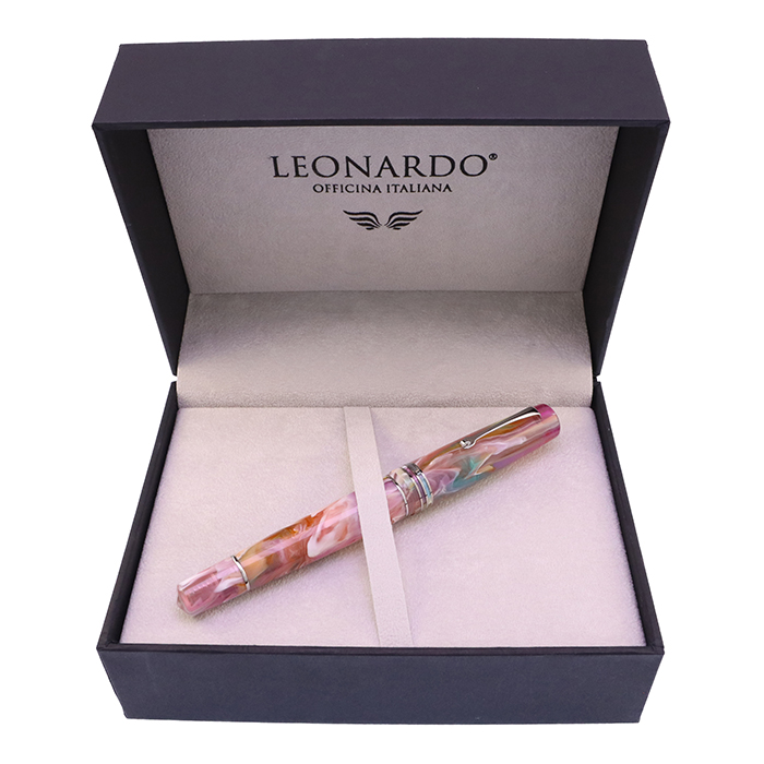 中古)Leonardo Officina Italiana レオナルド 万年筆 モーメントゼロ