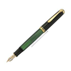 Pelikan ペリカン 万年筆 スーベレーン M800 グリーンストライプ F メイン