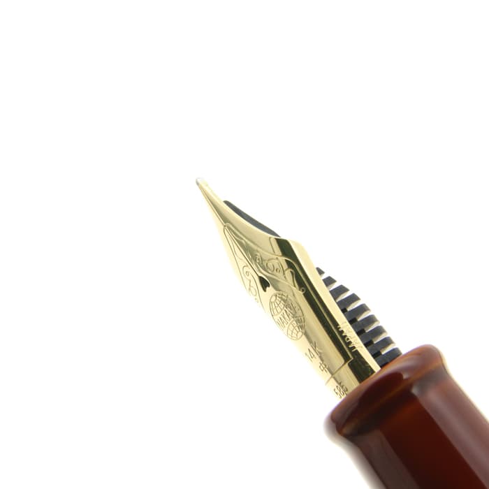 新品)NAKAYA 中屋万年筆 万年筆 シガー ポータブル 鴇溜 中字（商品ID