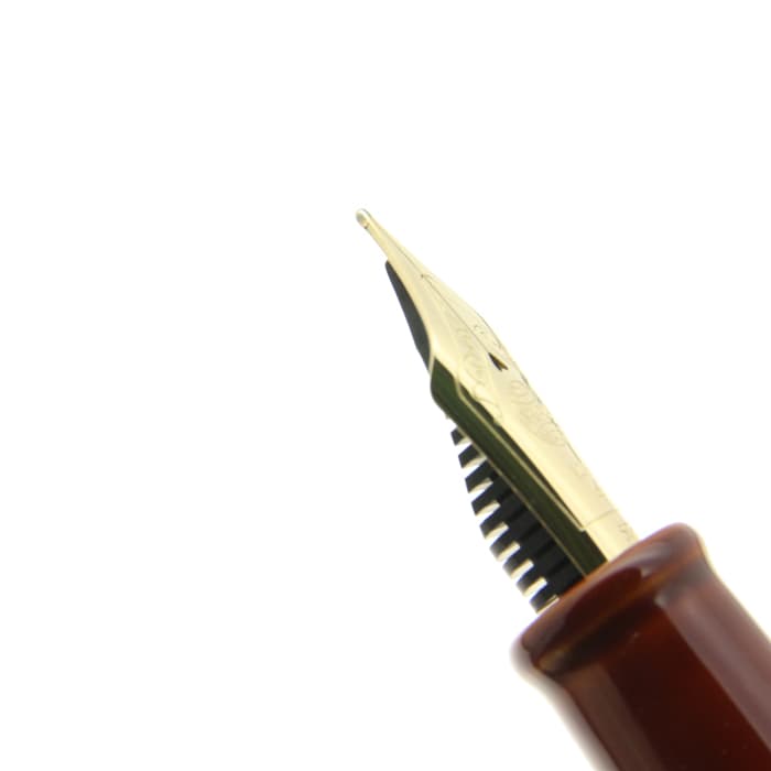 新品)NAKAYA 中屋万年筆 万年筆 シガー ポータブル 鴇溜 中字（商品ID