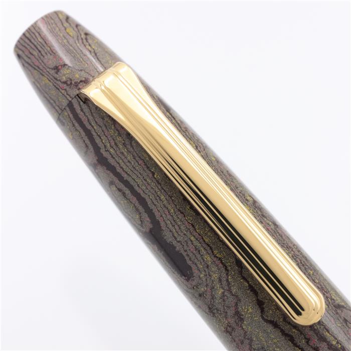 【珍品】 エボナイト 万年筆 ペンシル 一体型 珍品】 エボナイト 万年筆 ペンシル 一体型 エボナイト彫刻万年筆