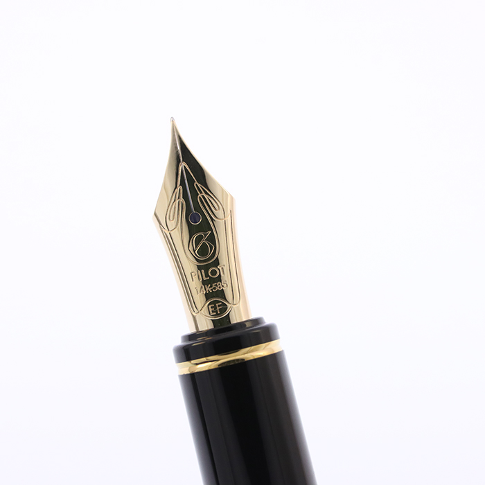中古)PILOT パイロット 万年筆 グランセ パールピンク 極細字（商品ID