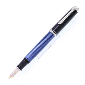新品)Pelikan ペリカン 万年筆 スーベレーン M405 ブルーストライプ 