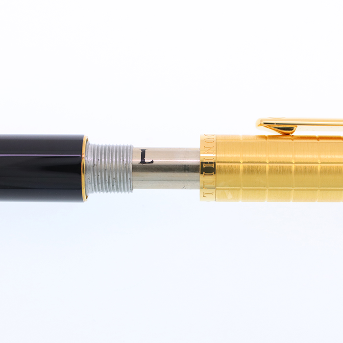 中古)A.DUNHILL ダンヒル ボールペン ニュージェムライン スクエア