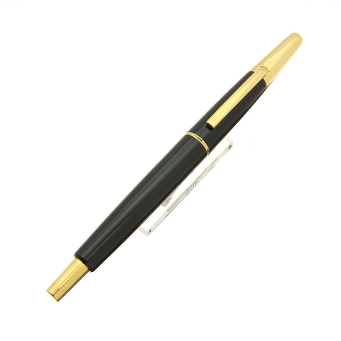 パイロット 万年筆 キャップレス ノック式 ブラック ゴールド色 C-300SW 詳細ページ | 万年筆 ボールペンなど高級筆記具の販売・買取
