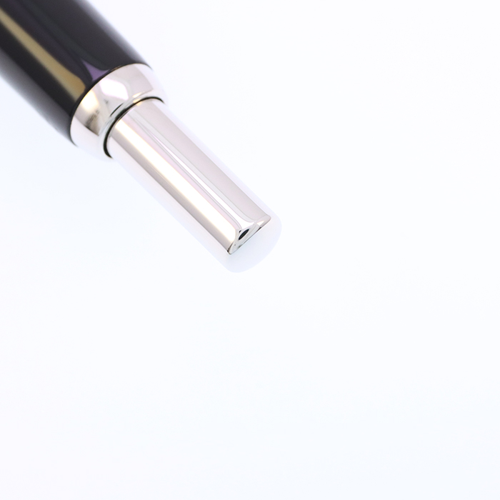 中古)PILOT パイロット 万年筆 キャップレス 螺鈿 ストライプ 中字