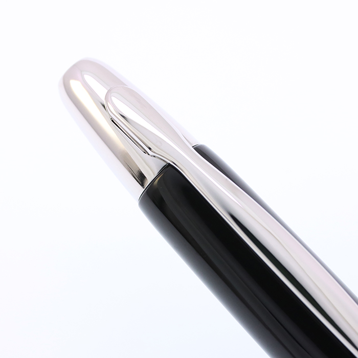 中古)PILOT パイロット 万年筆 キャップレス 螺鈿 ストライプ 中字