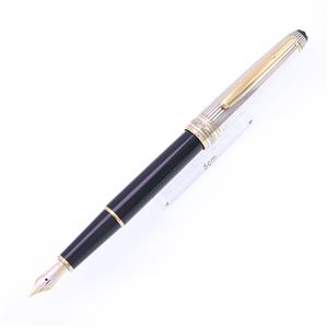 MONTBLANC モンブラン 万年筆 マイスターシュテュック ソリテール #1441 ドゥエ スターリングシルバー F メイン