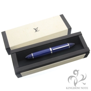 中古)LOUIS VUITTON ルイ・ヴィトン 万年筆 カーゴ・ラック ブルー F