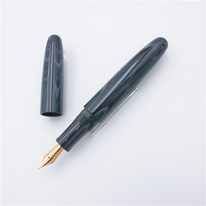 笑暮屋　マーブルエボナイト製万年筆 笑暮屋マーブルエボナイト製万年筆