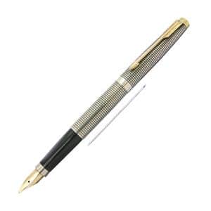 PARKER パーカー 万年筆 #75 シズレ スターリングシルバー XF メイン