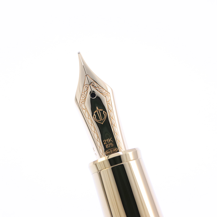 新品)SAILOR セーラー 万年筆 ハードメープル バーミリオン 中細字