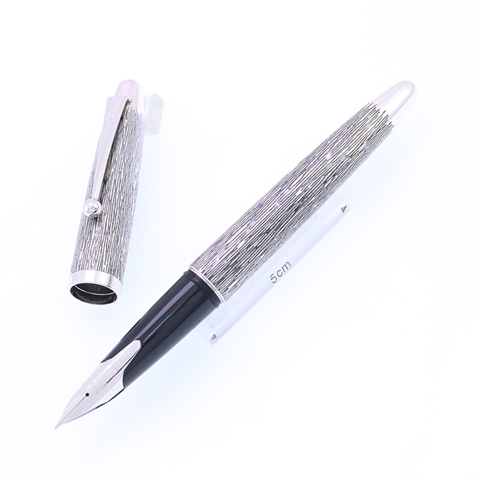 極美品　PILOT silvern 万年筆　つむぎ 字幅F 詳細ページ | 万年筆 ボールペンなど高級筆記具の販売・買取