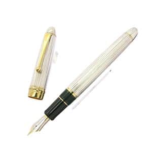 k*r様 パイロット　カスタム　スターリングシルバー　ペン先18K‐750M　イ 詳細ページ | 万年筆 ボールペンなど高級筆記具の販売・買取