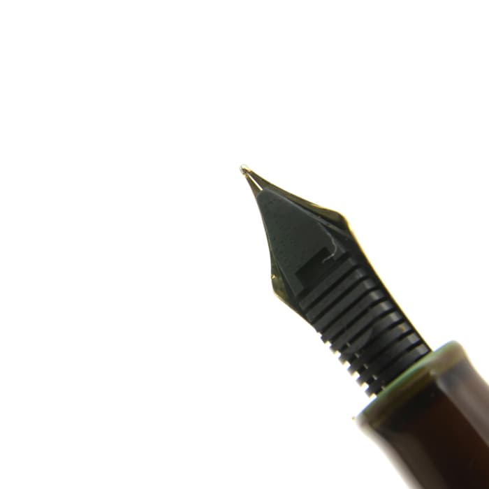 新品)NAKAYA 中屋万年筆 万年筆 シガー 十角ST 碧溜 軟中字（商品ID