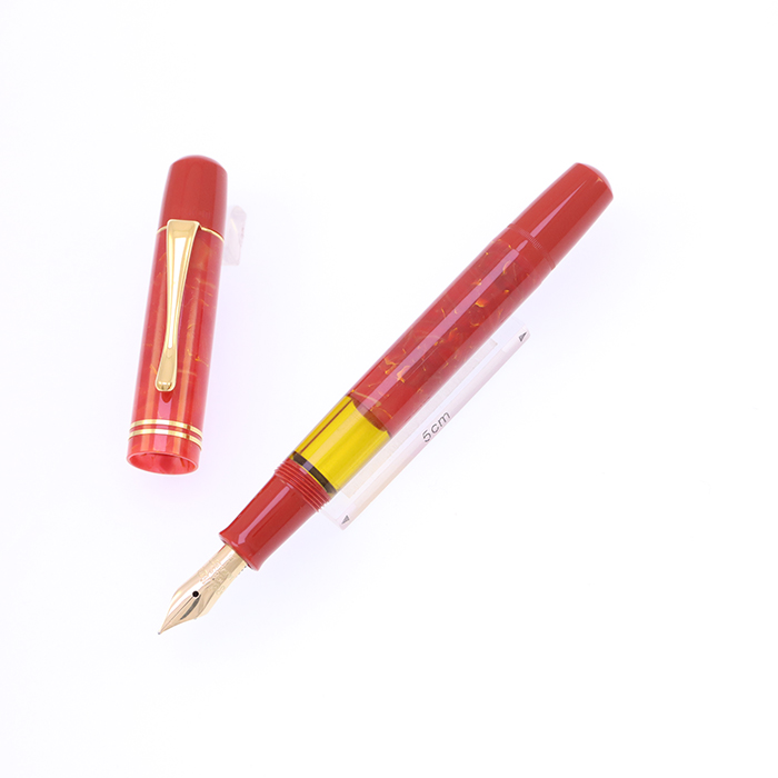 中古)Pelikan ペリカン 万年筆 M101N ブライトレッド EF（商品ID