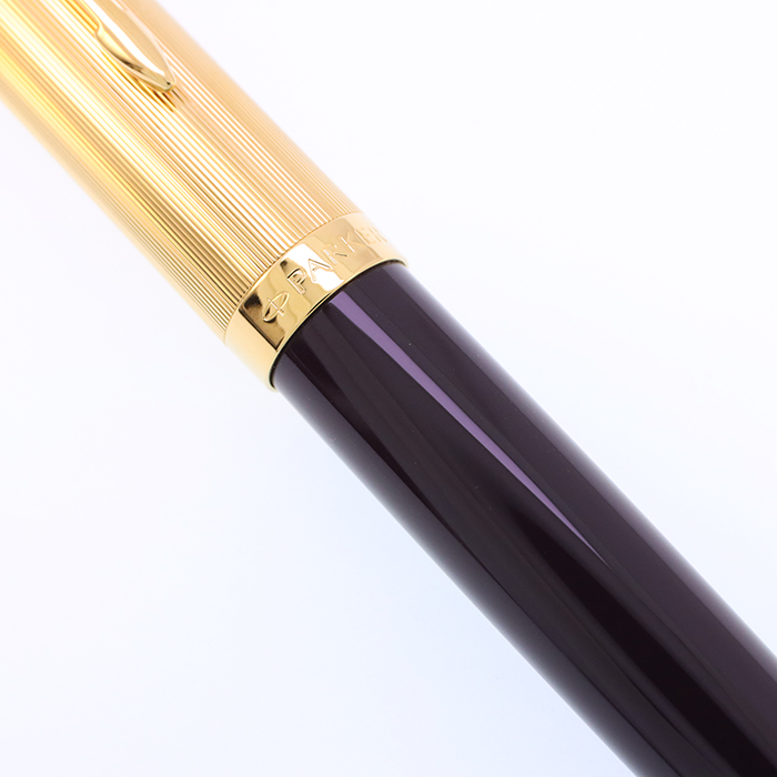 中古)PARKER パーカー 万年筆 パーカー51 プレミアム プラムGT M（商品
