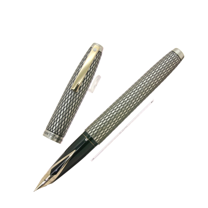 【美品】SHEAFFER シェーファー インペリアル　万年筆14K シルバー シェーファー 万年筆 インペリアル シルバー SHEAFFER Imperial Silver