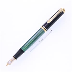Pelikan ペリカン 万年筆 スーベレーン M300 グリーンストライプ EF メイン