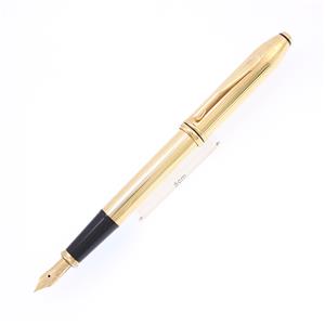 万年筆 タウンゼント 18金張 F
