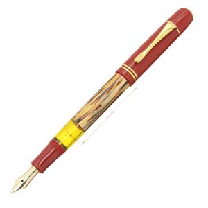 Pelikan ペリカン 万年筆 M101N トータスシェル レッド M メイン