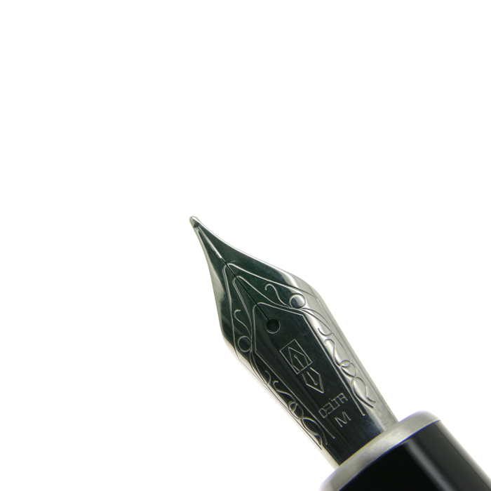 新品未使用 デルタ 万年筆 ブラック 詳細ページ | 万年筆 ボールペンなど高級筆記具の販売・買取