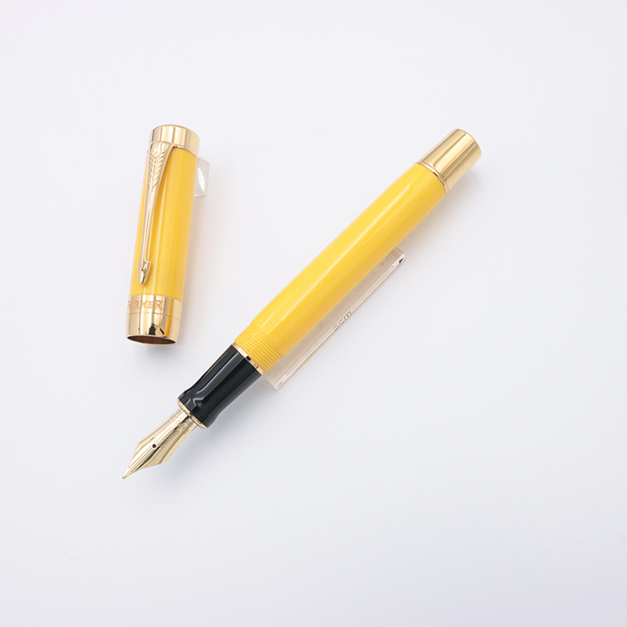 パーカーデュオフォールドセンテニアル イエロー軸