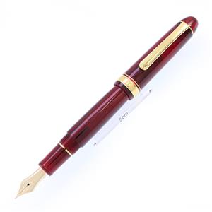 中古)PLATINUM プラチナ 万年筆 #3776 センチュリー ブルゴーニュ PNB 