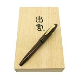 万年筆 キングダムノート別注 出雲 黒柿 グロス仕上げ 中字