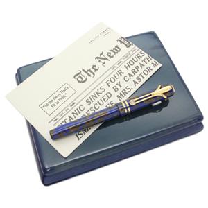 VISCONTI ビスコンティ 万年筆 タイタニック リミテッドエディション セルロイド/クリスタル M メイン