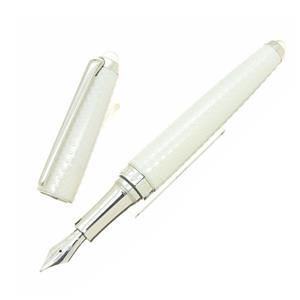 CARAN d'ACHE カランダッシュ 万年筆 リミテッドエディション ラリック クリスタル ホワイト M メイン