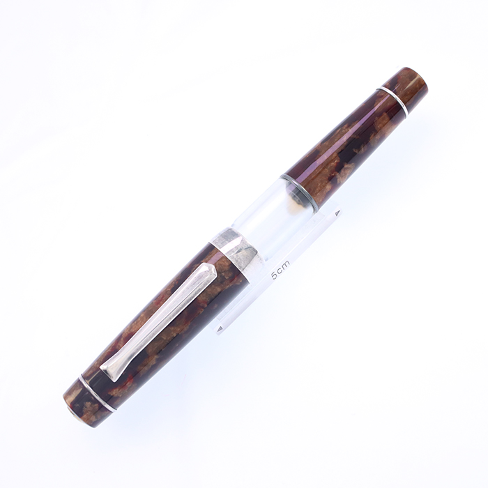 中古)Stipula スティピュラ 万年筆 スプレマ ペラーゴ アンバー M