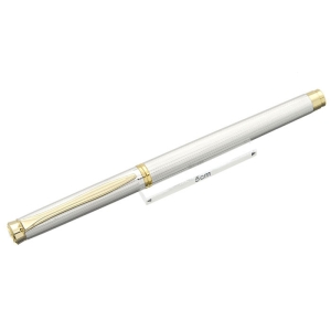 Pelikan ペリカン 万年筆 ニュークラシック #390 シルバープレート M メイン