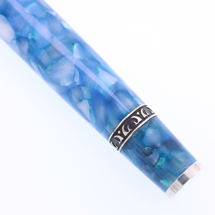 中古)AURORA アウロラ 万年筆 リミテッドエディション オチェアーノ